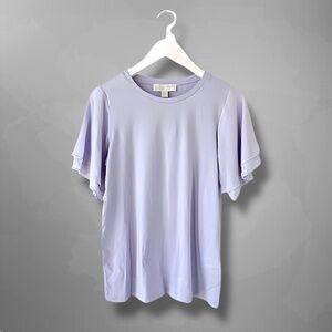 Michael Kors ruffle top S new